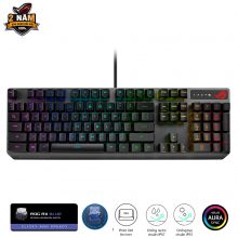 Bàn phím quang cơ Asus ROG Strix Scope RX Optical Blue Switch (90MP0242-BKUA00)