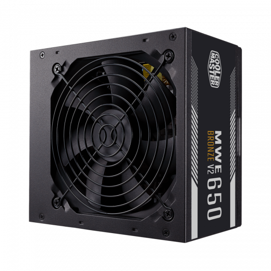 Nguồn máy tính CoolerMaster MWE 650W 80 Plus Bronze V2 Full Range (MPE-6501-ACAAW)