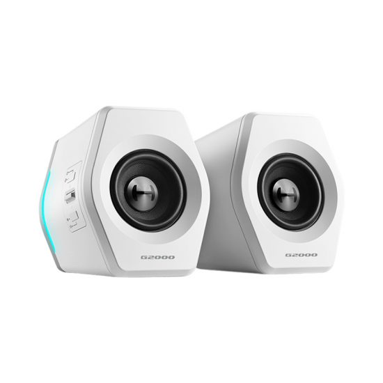 Loa Vi Tính 2.0 Bluetooth EDIFIER G2000 White (16W, Bluetooth 5.1, AUX, USB, LED RGB)