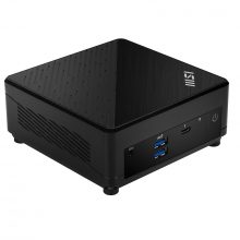 PC MINI MSI CUBI 5 I5 BAREBONE (Intel Core I5-1235U, B0A8, Wifi 6E AX 211, Bluetooth  5.3, Black)