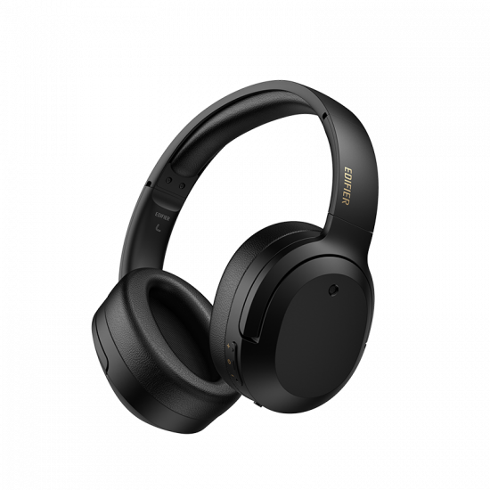 Tai Nghe Không Dây Over-ear Edifier W820NB Plus Black (Bluetooth 5.2, USB-C, Pin 49h, ANC, Hi-Res Audio Wireless)