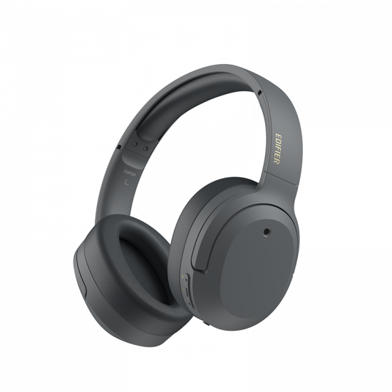 Tai Nghe Không Dây Over-ear Edifier W820NB Plus Grey (Bluetooth 5.2, USB-C, Pin 49h, ANC, Hi-Res Audio Wireless)