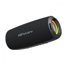 Loa di động HiFuture Gravity Black (45W, Bluetooth 5.3, Pin 8 giờ, IPX7, LED RGB 2 đầu)