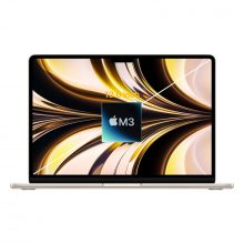 Macbook Air M3 2024( MRXT3) (Apple M3, 8-Cores GPU, Ram 8GB, SSD 256GB, Starlight) Hàng Chính Hãng