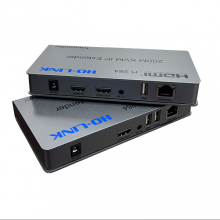 Bộ Kéo Dài Tín Hiệu HDMI Sang LAN 200M HOLINK HL-HDMI-200KVM