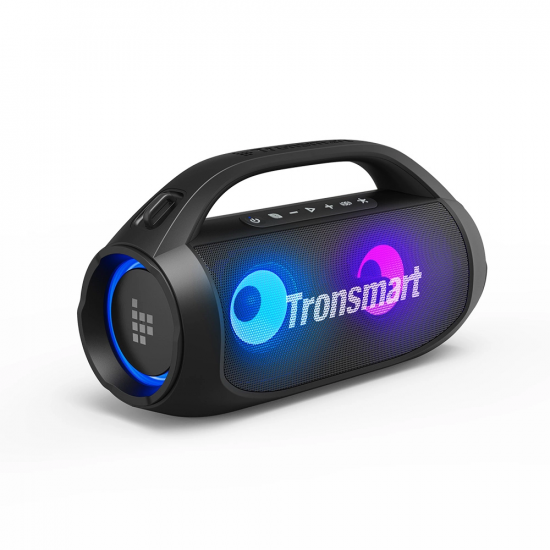 Loa Bluetooth Tronsmart Bang SE (40W, Bluetooth 5.3, AUX, USB, MicroSD, Pin 24 giờ, Chống nước IPX6, LED)