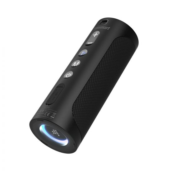 Loa Bluetooth Tronsmart T6 Pro (45W, Bluetooth 5.0, AUX, MicroSD, USB, Pin 24 giờ, Chống nước IPX6, LED)