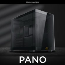 Vỏ case Xigmatek ALPHA PANO Black - EN43031 (E-ATX, 2 mặt cường lực, Chưa bao gồm fan, Max 10 fan, Rad 360)