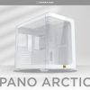 Vỏ case Xigmatek ALPHA PANO Arctic - EN43055 (E-ATX, 2 mặt cường lực, Chưa bao gồm fan, Max 10 fan, Rad 360)