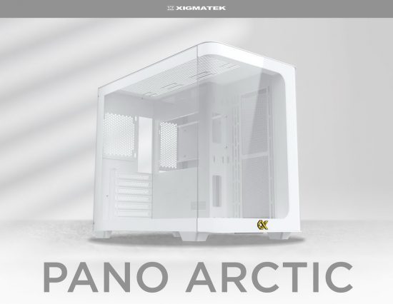 Vỏ case Xigmatek ALPHA PANO Arctic - EN43055 (E-ATX, 2 mặt cường lực, Chưa bao gồm fan, Max 10 fan, Rad 360)