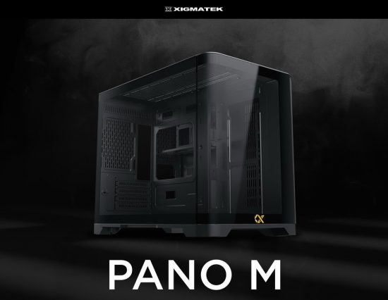 Vỏ case Xigmatek ALPHA PANO M Black - EN43079 (m-ATX, 2 mặt cường lực, Chưa bao gồm fan, Max 9 fan, Rad 360)