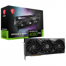 Card màn hình VGA MSI GeForce RTX 4080 SUPER 16G GAMING X SLIM GDDR6X