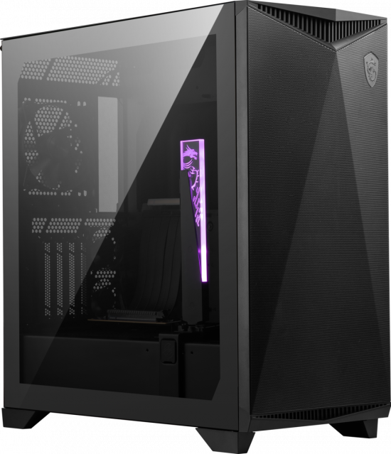 Vỏ case MSI MPG GUNGNIR 300P AIRFLOW Black (E-ATX, Sẵn 7 fan, Max 12 fan, RAD 360, Tích hợp giá đỡ dựng VGA)