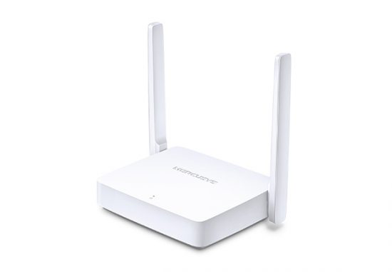 Router WiFi Mercusys MW301R (N300, 2 anten, 2 LAN + 1 WAN)