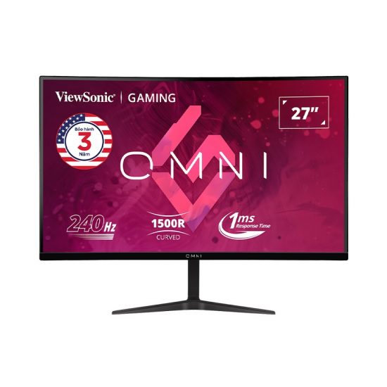 Màn Hình Cong Gaming 27inch Viewsonic VX2719-PC-MHD (Full HD, VA, 240Hz, 1ms)