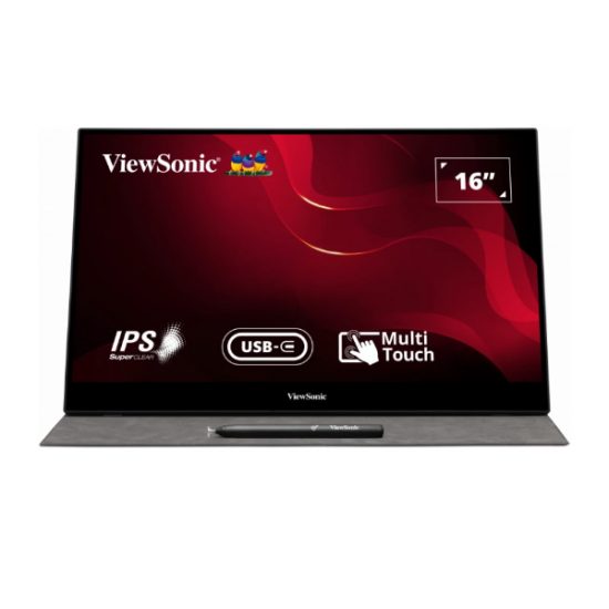 Màn Hình Di Động ViewSonic 15.6inch TD1655 (Full HD, IPS, 60Hz, 5ms, Tích Hợp Loa)