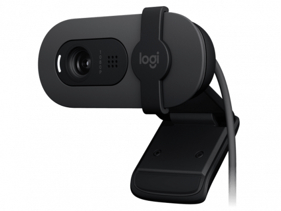 Webcam Logitech BRIO 100 Full HD 1080p, Màu Than Chì (Graphite) (960-001587)