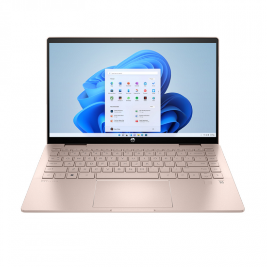 Laptop HP Pavilion X360 14-ek2027TU 9Z2V9PA (Intel Core 7 150U, RAM 16GB, SSD 512GB, Màn Hình 14inch FHD, Cảm Ứng, Có Pen, Windows 11 Home, Gold)