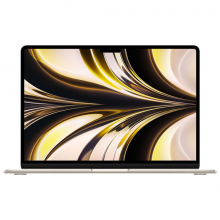 MACBOOK AIR 2022 (Z15Y0063V) (Apple M2, 8-Core CPU, 10-Core GPU, RAM 16GB, SSD 256GB, Màu Starlight) Hàng Chính Hãng