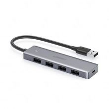 Bộ chia Hub UGREEN USB 3.0 ra 4 USB 3.0 50985 (có cấp nguồn micro usb DC5V)