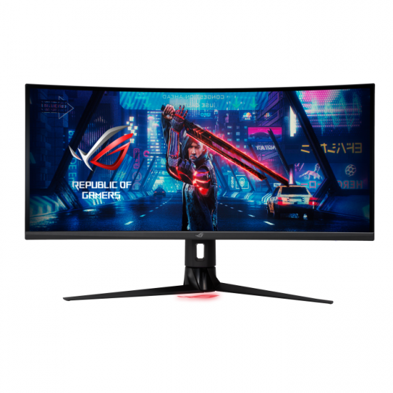 Màn Hình Cong Gaming Asus ROG Strix XG349C, 34inch, UWQHD, Fast IPS, 180Hz, 1ms