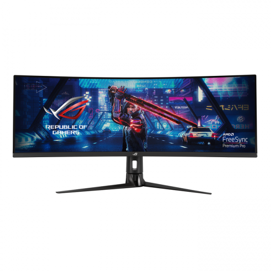 Màn Hình Cong Gaming Asus ROG Strix XG49VQ, 49inch, DFHD, VA, 144Hz, 4ms, Tích Hợp Loa