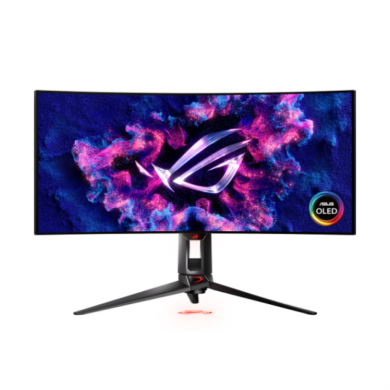 Màn Hình Cong Gaming Asus ROG Swift OLED PG34WCDM, 34inch, 2K, OLED, 240Hz, 0.03ms, USB Type C, HDMI