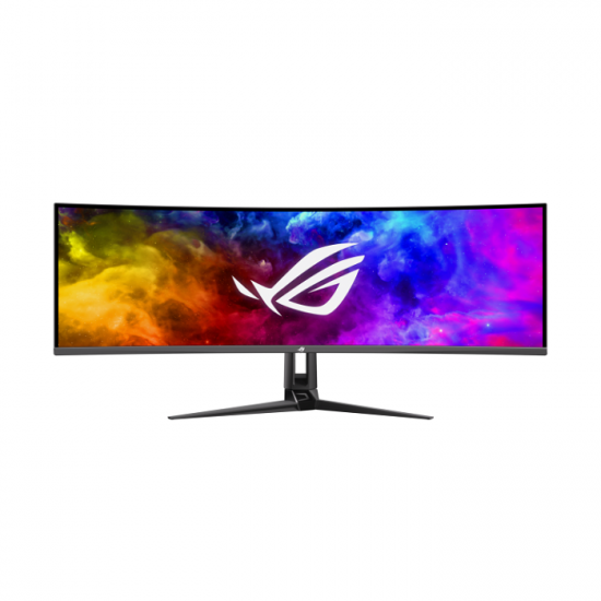 Màn Hình Cong Gaming Asus ROG Swift OLED PG49WCD, 49inch, 2K, OLED, 144Hz, 0.03ms, FreeSyncPro, GSYNC