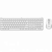 Combo Bàn phím và Chuột không dây Logitech Signature Slim MK950 Off-white (920-012476)