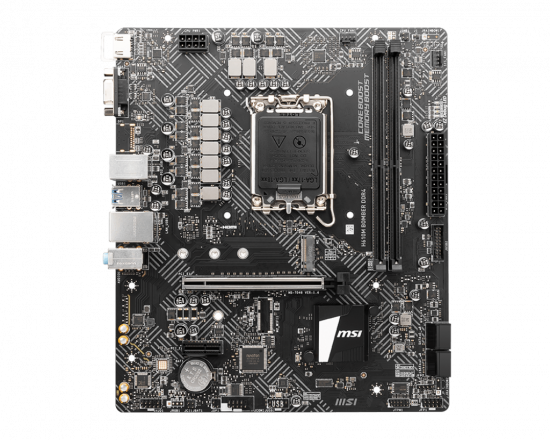 Mainboard MSI PRO H610M BOMBER DDR4 (LGA 1700, 2x DDR4, HDMI, VGA, M.2 PCIe 3.0)