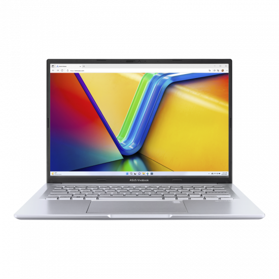 Laptop Asus VivoBook 14 OLED A1405ZA-KM264W (Intel Core i5-12500H, RAM 16GB, SSD 512GB, Intel Iris Xe Graphics, Màn Hình 14inch 2.8K OLED DCI-P3, Windows 11Home, Màu Bạc)