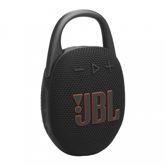 Loa di động JBL Clip 5 Black (7W, Bluetooth 5.3, Pin 12 giờ, IP67, AURACAST)