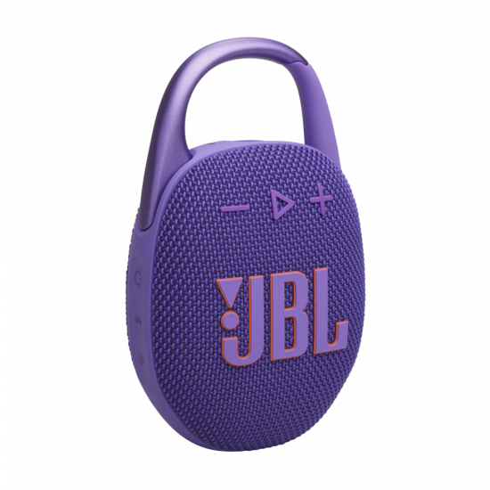 Loa di động JBL Clip 5 Purple (7W, Bluetooth 5.3, Pin 12 giờ, IP67, AURACAST)