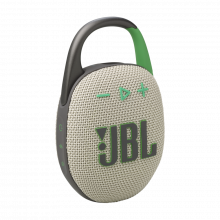 Loa di động JBL Clip 5 Sand (7W, Bluetooth 5.3, Pin 12 giờ, IP67, AURACAST)