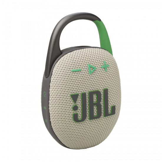 Loa di động JBL Clip 5 Sand (7W, Bluetooth 5.3, Pin 12 giờ, IP67, AURACAST)