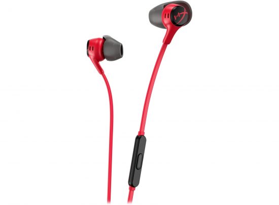 Tai nghe gaming có dây HyperX Cloud Earbuds II Red (705L8AA)