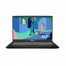 Laptop MSI Modern 15 B12MO 625VN (Intel Core I5-1235U, RAM 8GB, SSD 512GB, Intel Iris Xe Graphics, Màn Hình 15.6inch FHD, Windows 11 Home, Black)