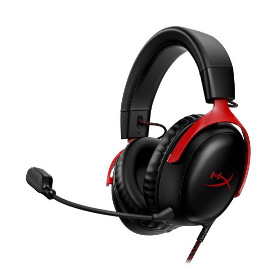 Tai nghe gaming có dây HyperX Cloud III Black-Red (727A9AA)