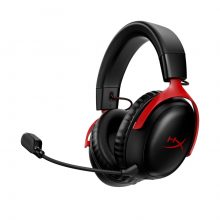 Tai nghe gaming không dây HyperX Cloud III Wireless Black-Red (77Z46AA)