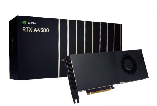 Card màn hình VGA NVIDIA RTX A4500 20GB GDDR6