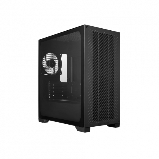 Vỏ Case CoolerMaster Elite 301 Lite Black (Mini Tower, m-ATX, Sẵn 1 fan sau, Max 6 fan, Rad 280)