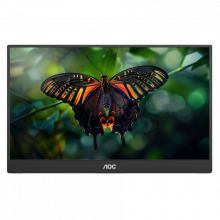 Màn Hình Di Động AOC 15.6inch 16T10 (Full HD, IPS, 60Hz, 5ms, USB-C, Mini HDMI 2.0, Earphone)