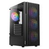 Vỏ case Antec AX22 Black (ATX, Sẵn 4 fan RGB, Max 8 fan, Rad 240)