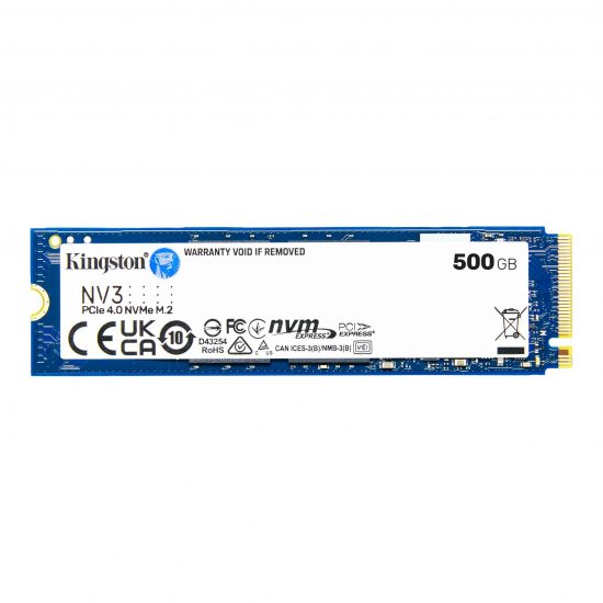 Ổ cứng gắn trong SSD Kingston NV3 500GB M.2 2280 NVMe PCIe Gen4x4 (SNV3S/500G)