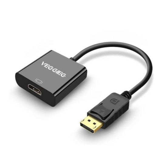 Cáp Chuyển DisplayPort Sang HDMI VegGieg V-Z614 (4K&2K @60Hz)