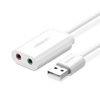 Đầu Chuyển USB 2.0 To Audio 3.5mm Ugreen 30143