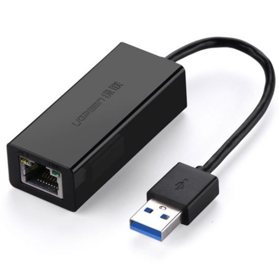 Đầu Chuyển USB 3.0 Sang Lan Gigabit Ugreen 20256