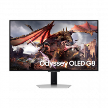 Màn Hình Gaming Samsung Odyssey 32inch G8 LS32DG802SEXXV (UHD, OLED, 240Hz, 0.03ms, Tích Hợp Loa)