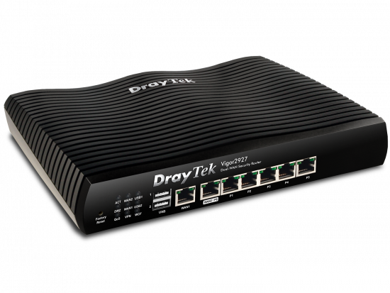 Router Cân Bằng Tải Draytek Vigor2927F (2 x WAN + 5 x LAN, 2 x USB 2.0)