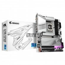 Mainboard Gigabyte Z790 AORUS ELITE AX ICE (LGA 1700, 4x DDR5, HDMI, Displayport, M.2 PCIe 4.0, WiFi 6E, USB-C, ATX)